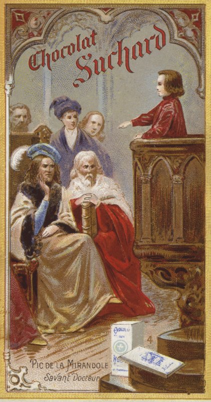Giovanni Pico della Mirandola, italský filozof, jako dítě od European School
