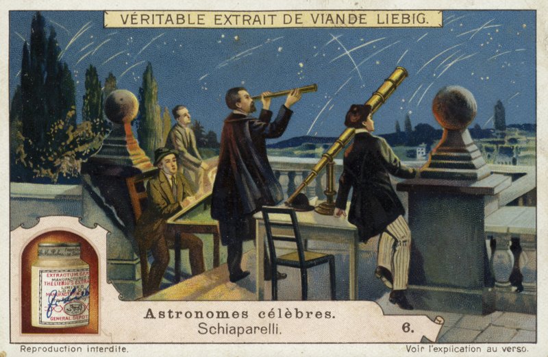 Giovanni Schiaparelli , italský astronom od European School