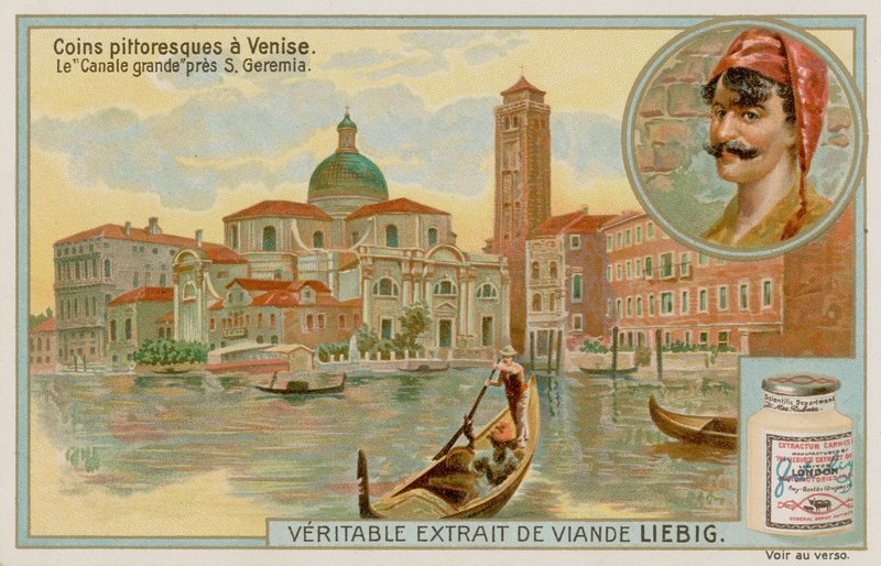 Canal Grande poblíž San Geremia od European School