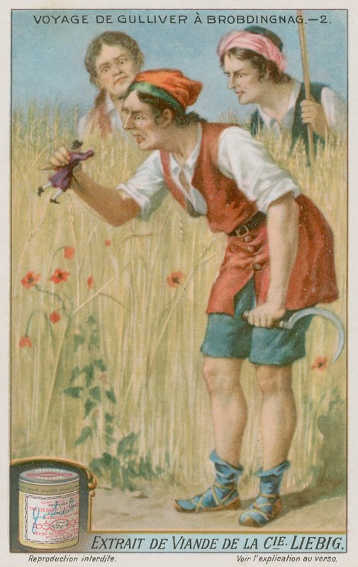 Gullivera najde obrovský farmář od European School