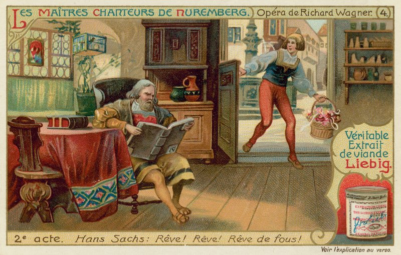 Hans Sachs ve své dílně od European School