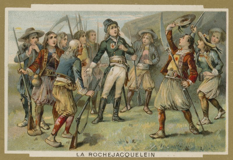 Henri de la Rochejacquelein v projevu ke svým vojákům, Vendee Revolt, Francouzská revoluce od European School
