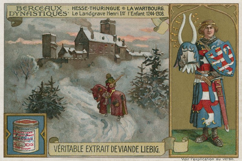 Hesensko-Durynsko: Wartburg a Landkrabě Jindřich I., Dítě od European School