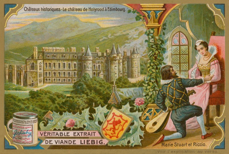 Holyroodský palác v Edinburghu od European School