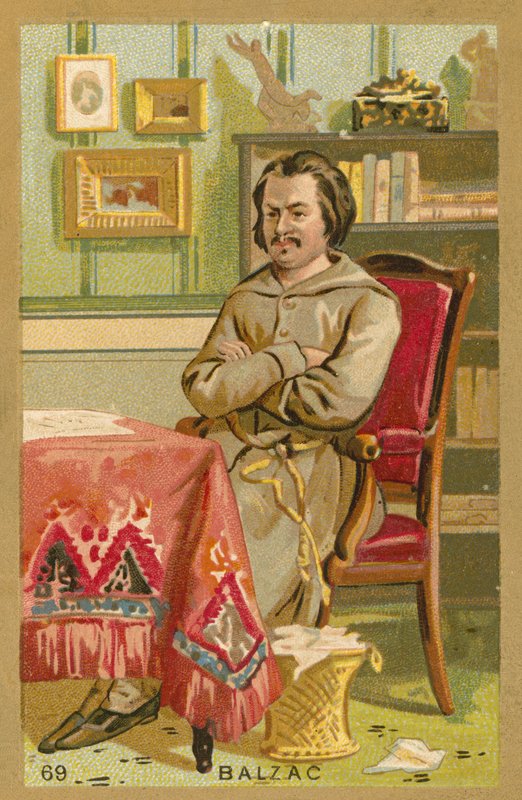 Honore de Balzac , francouzský romanopisec a dramatik od European School