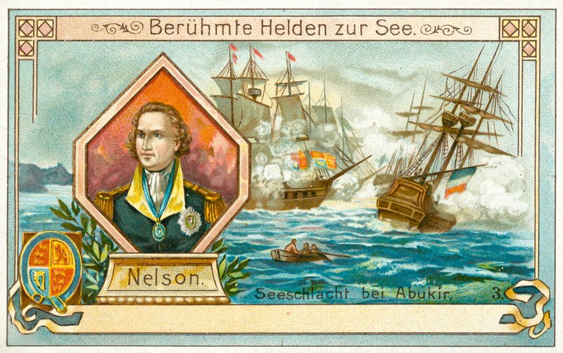 Horatio Nelson, britský admirál, a bitva na Nilu od European School