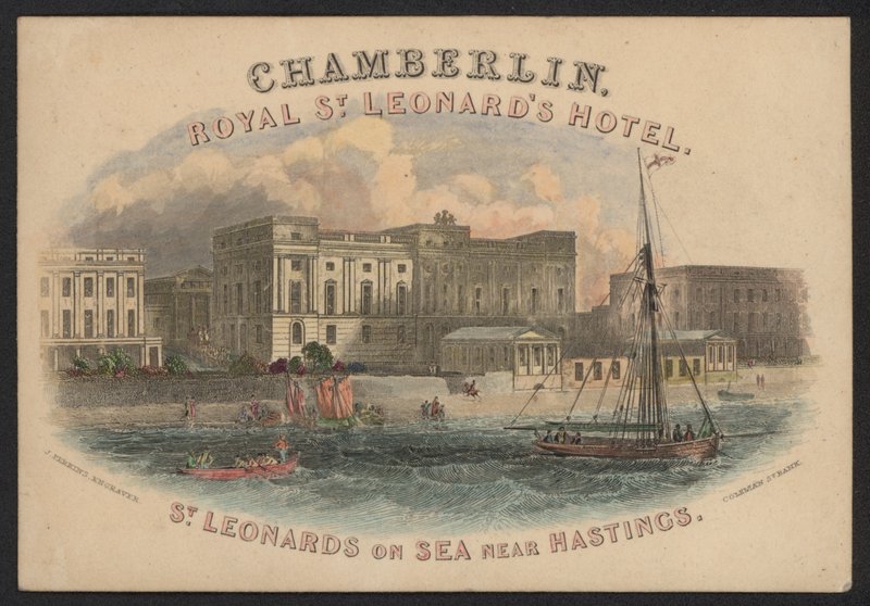 Hotel Trade Card (barevné rytí) od European School