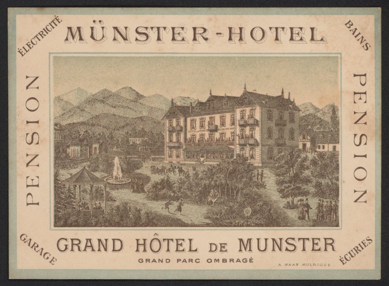 Hotel Trade Card (barevné rytí) od European School