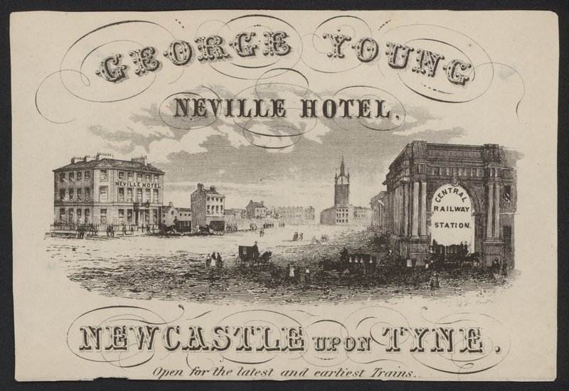 Hotel Trade Card (rytina) od European School