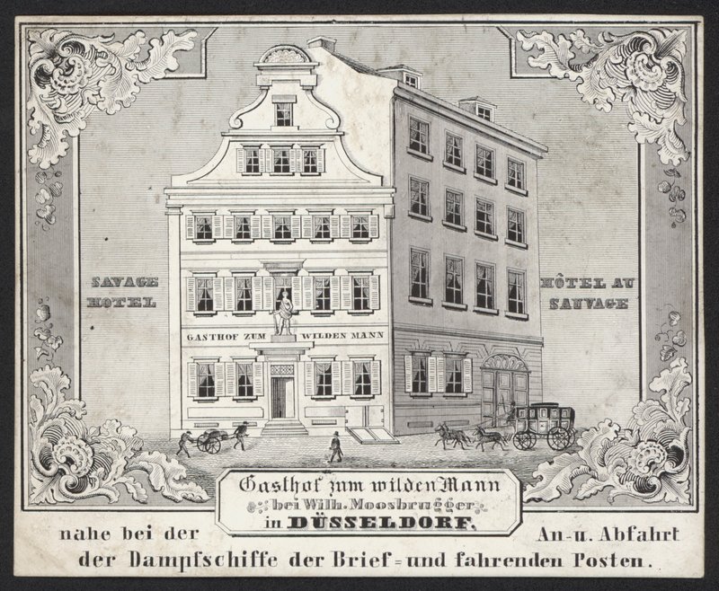 Hotel Trade Card od European School