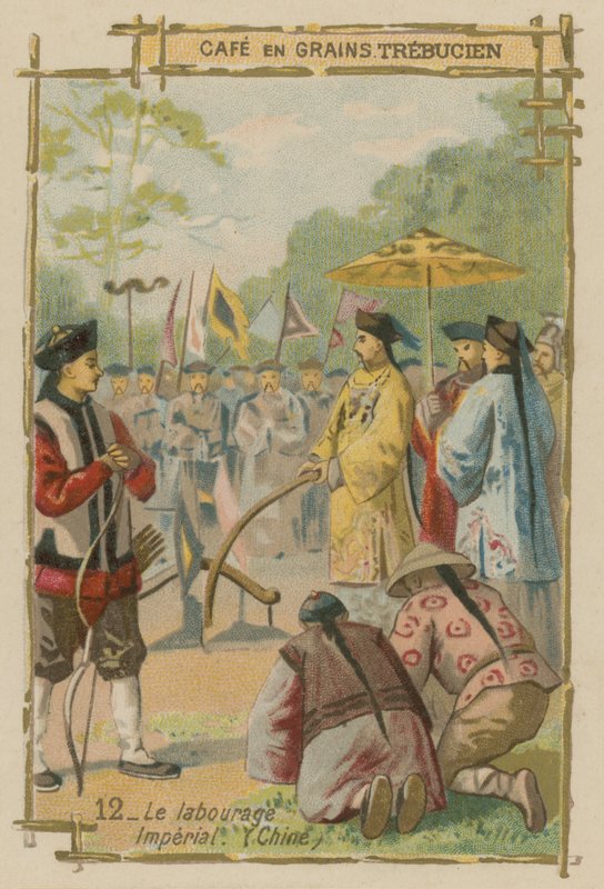 Císařská ceremonie orby, Čína od European School
