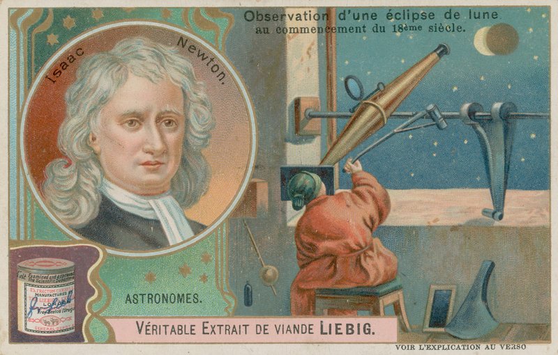 Isaac Newton a zatmění Měsíce od European School