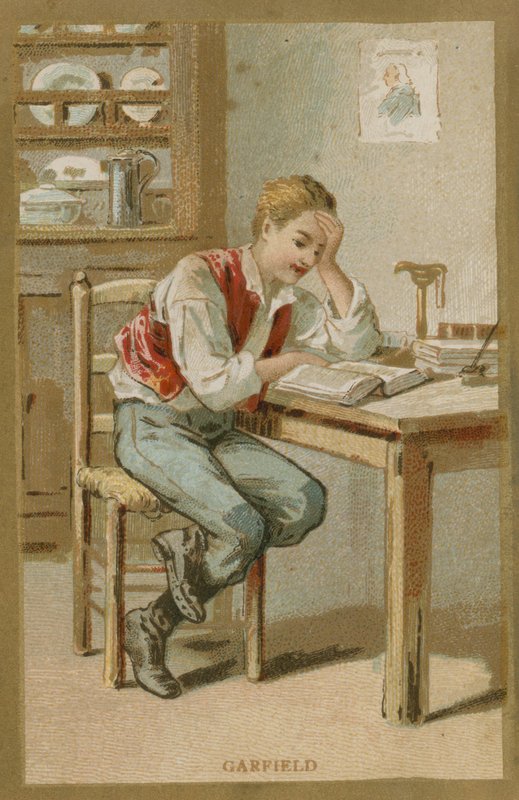 James Garfield, 20. prezident Spojených států, jako chlapec od European School