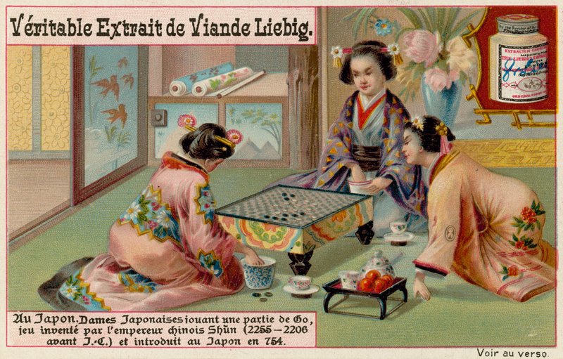 Japonské ženy hrají deskovou hru od European School