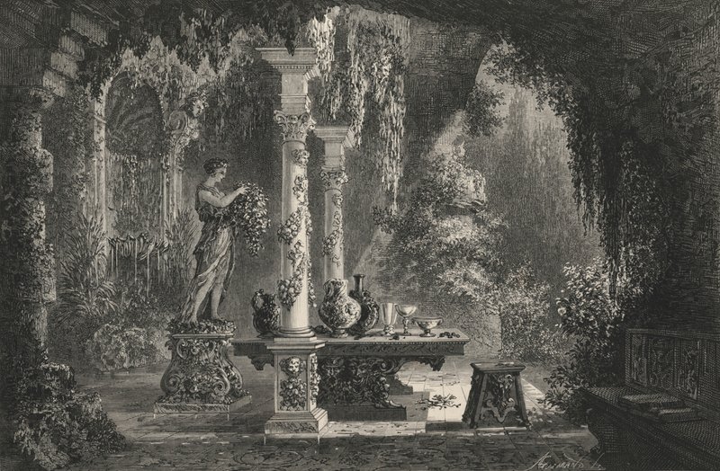 Delectable Garden od Bernarda Palissyho (rytina) od European School