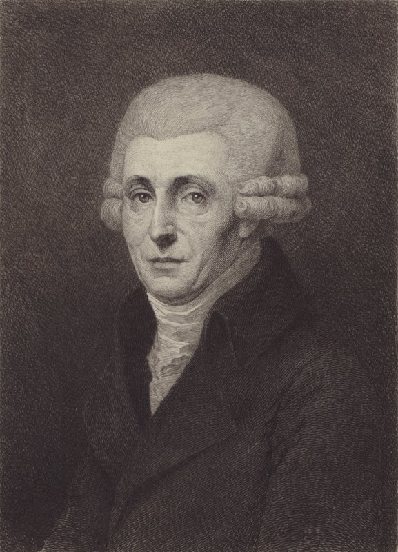 Josef Haydn (rytina) od European School