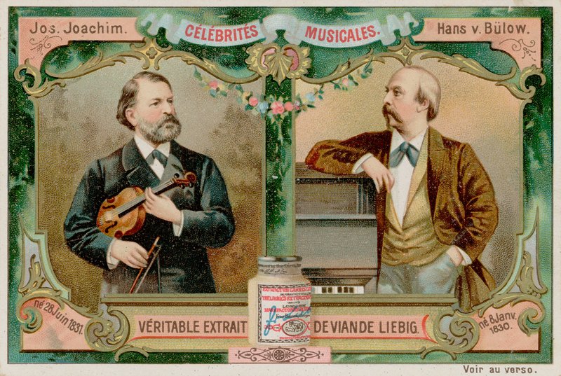 Joseph Joachim a Hans von Bulow od European School