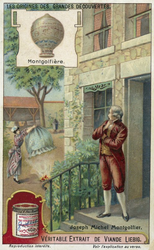 Joseph Montgolfier a horkovzdušný balón od European School