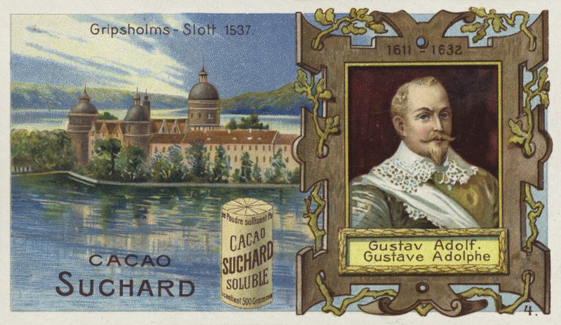 Švédský král Gustavus Adolphus a hrad Gripsholm, Mariefred od European School