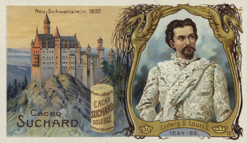 Bavorský král Ludvík II. a zámek Neuschwanstein od European School