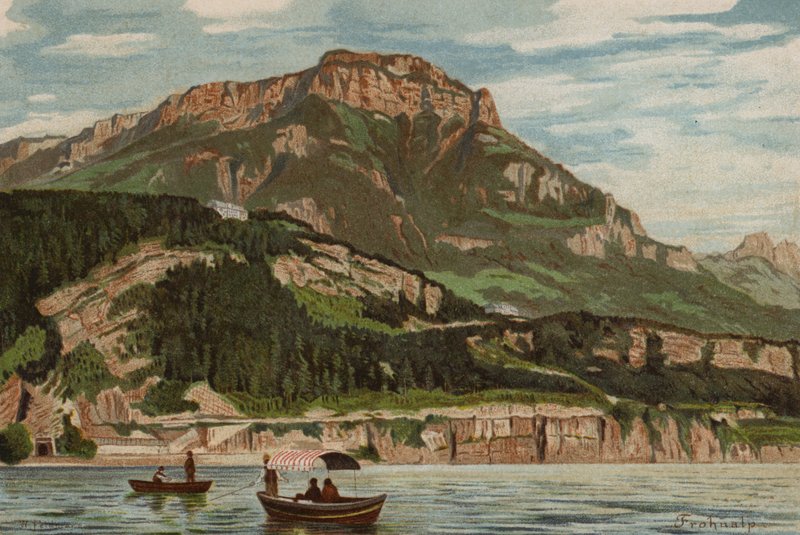 Lucernské jezero: Frohnalp (barevné lito) od European School