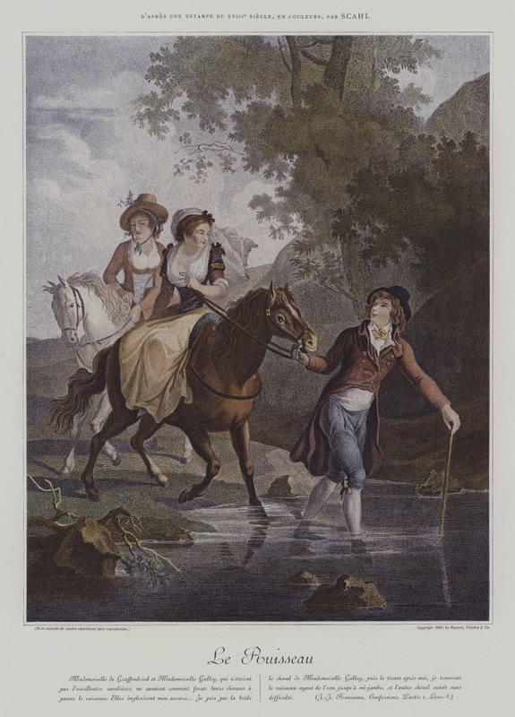 Le Ruisseau (Potok) (barevné lito) od European School