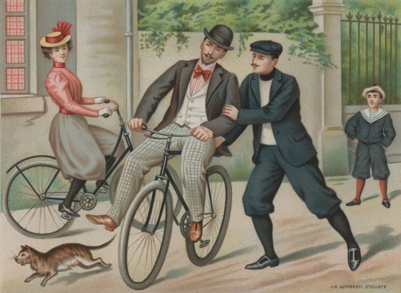 Učíme se jezdit na kole (chromolitho) od European School