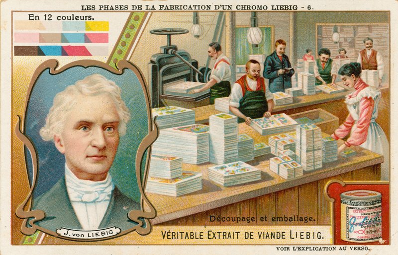 Výroba Liebigova chromolitografu od European School