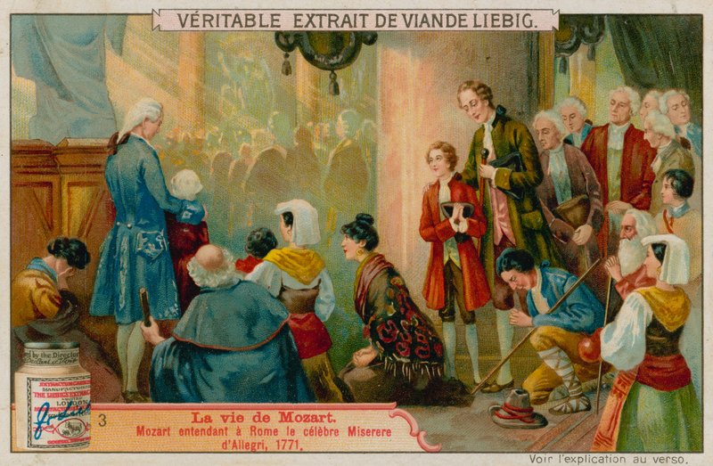 Mozartova léta Allegriho Miserere v Římě od European School