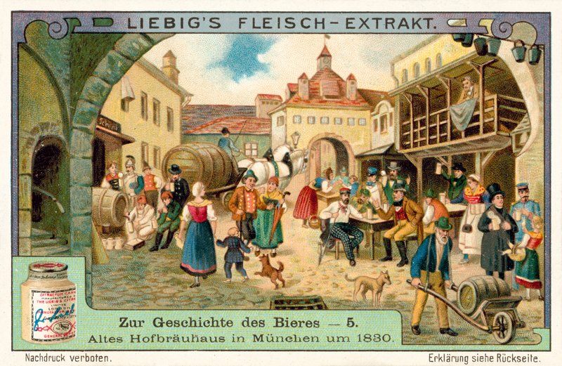 Starý Hofbrauhaus v Mnichově od European School