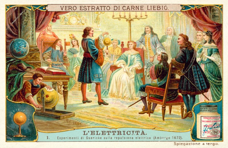 Experiment Otto von Guerickeho o elektrostatickém odpuzování, Hamburk od European School
