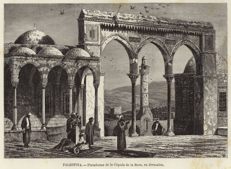 Palestina, Platforma Skalního dómu, v Jeruzalémě od European School