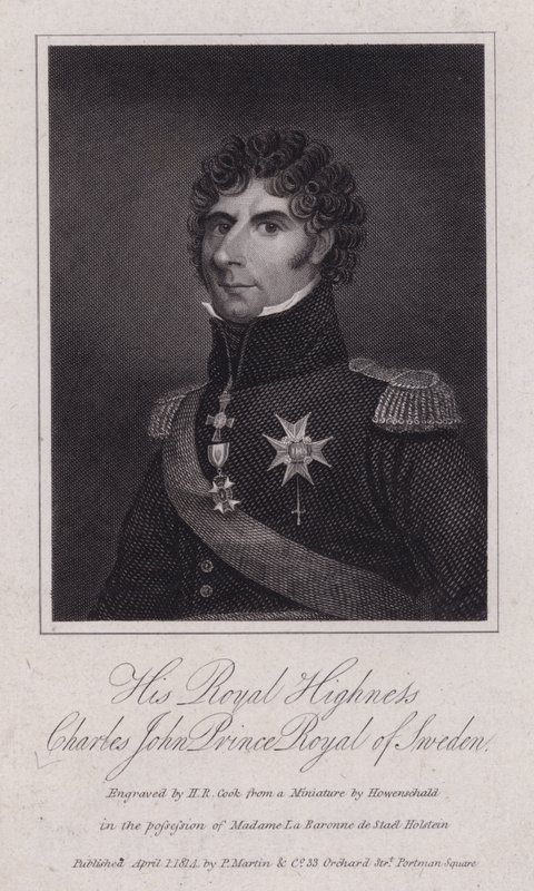 Princ Karel Jan Švédský, pozdější král Karel Jan XIV od European School