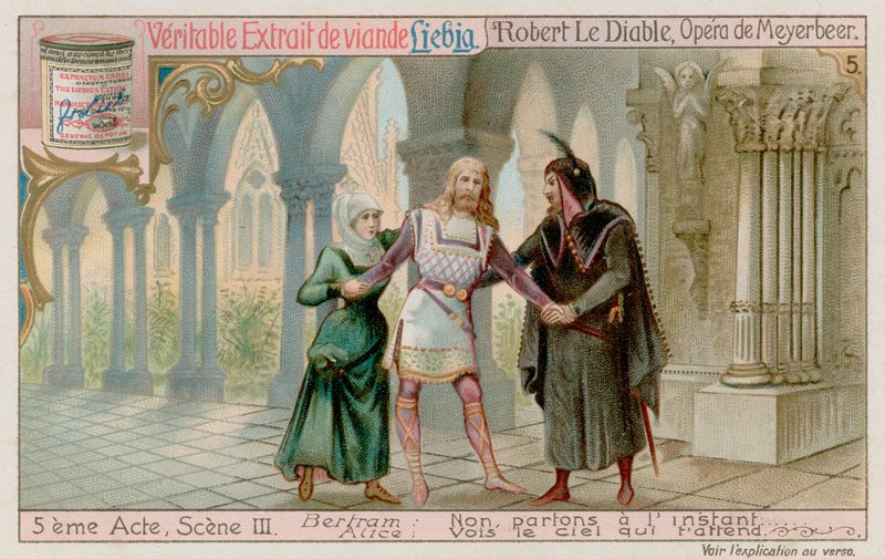 Robert je roztržený mezi Bertramem a Alicí od European School
