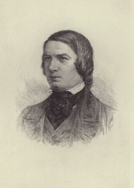 Robert Schumann (rytina) od European School