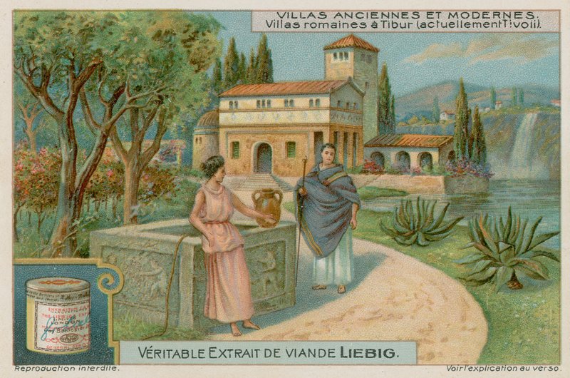 Římská vila na Tibeře v Tivoli od European School