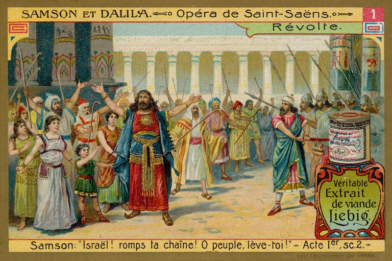 Samson vyzývá Izraelity, aby se osvobodili od European School