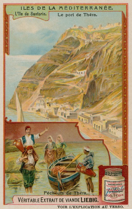 Santorini: Přístav a rybáři z Thiry od European School