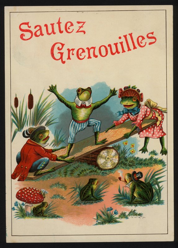 Jump Frogs (barevné lito) od European School