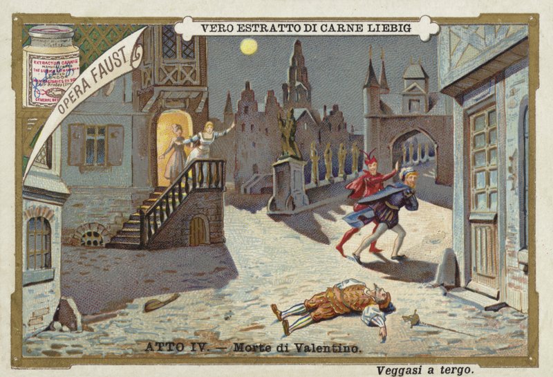 Scéna z Fausta, opery Charlese Gounoda od European School
