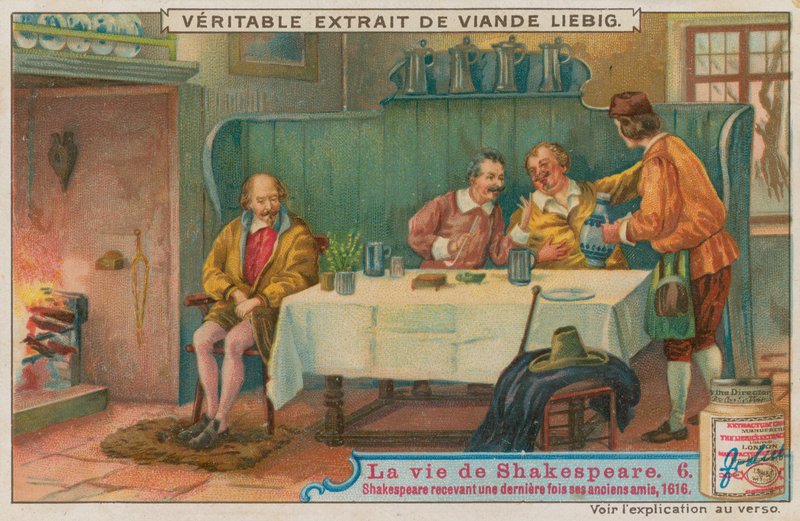 Shakespeare naposledy přijímá své staré přátele od European School