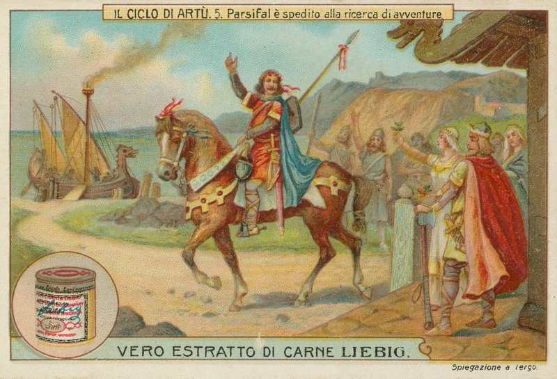 Sir Parsifal odchází na svou výpravu od European School