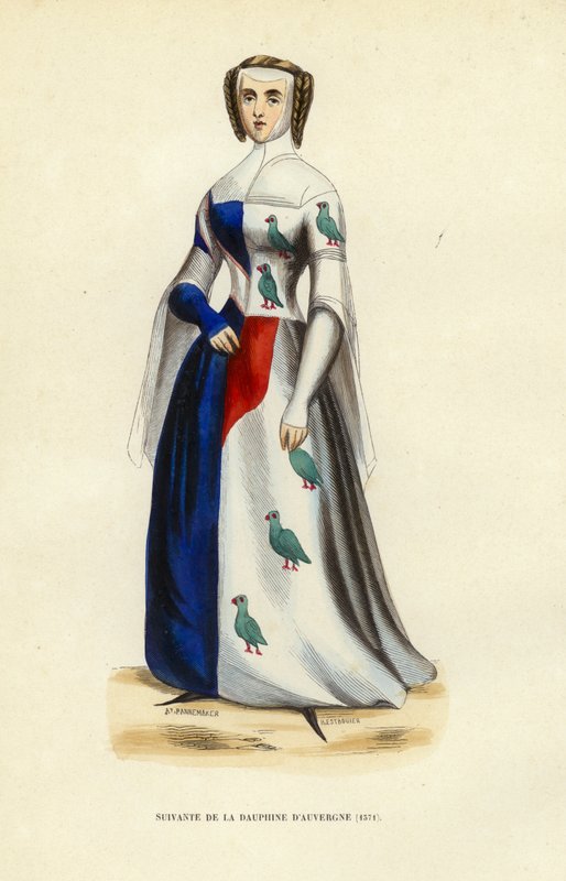 Vedle Dauphine Of Auvergne od European School