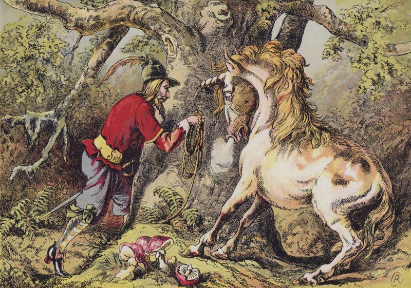 Odvážný malý krejčí (barevná litografie) od European School