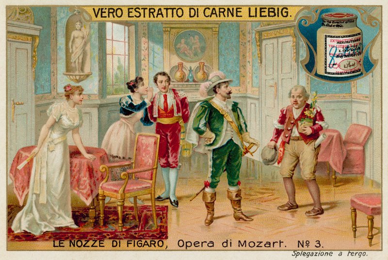 Hrabě, hraběnka, Figaro a Susannah a Antonio zahradník od European School