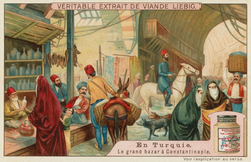 Velký bazar v Istanbulu od European School