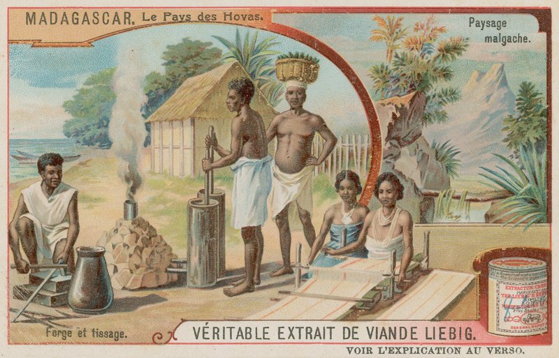 Země Hova: kovárna, tkalcovský stav a madagaskarský venkov od European School