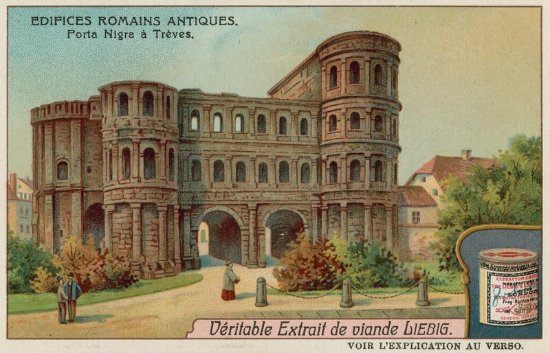 Porta Nigra (Černá brána) v Trevíru od European School