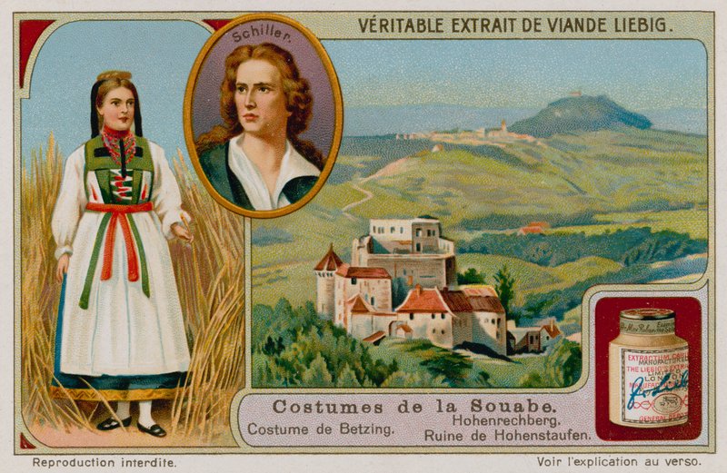 Oděvy Betzinga, Friedricha Schillera a zámku Hohenstaufen od European School