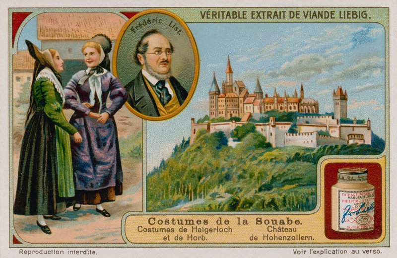 Oděvy Haigerlocha a Herba, Friedricha Lista a zámku Hohenzollern od European School